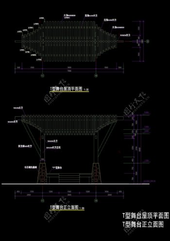 大门cad细部图稿