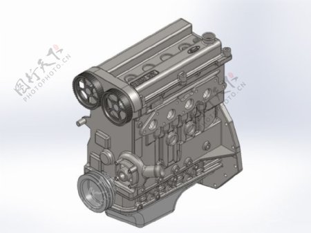 福特Zetec发动机模型