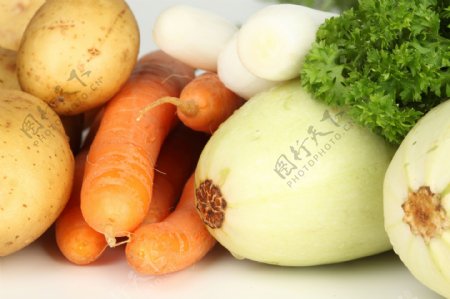 土豆胡萝卜图片