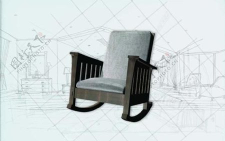 国际主义家具椅子0273D模型