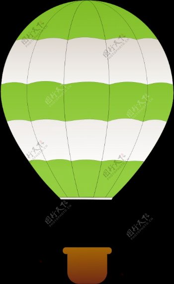 横向条纹的热气球2