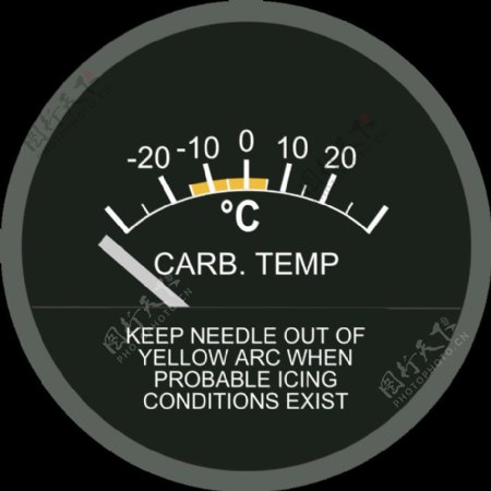 化油器空气温度计