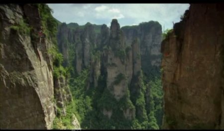 悬崖峭壁视频素材图片