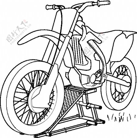 摩托车升降机剪辑艺术概述