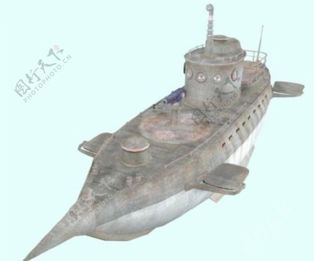 游戏模型submarina潜艇