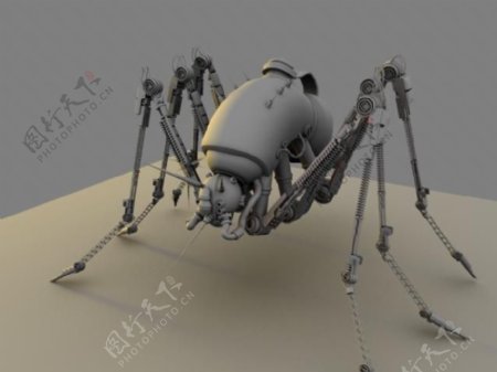 机械蜘蛛模型下载