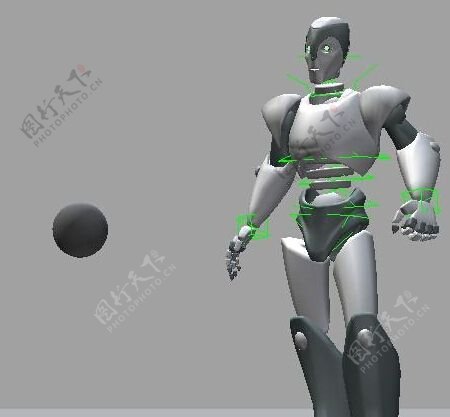 机器人雕塑模型下载