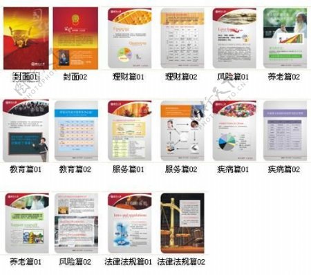 国华人寿展业夹册子图片