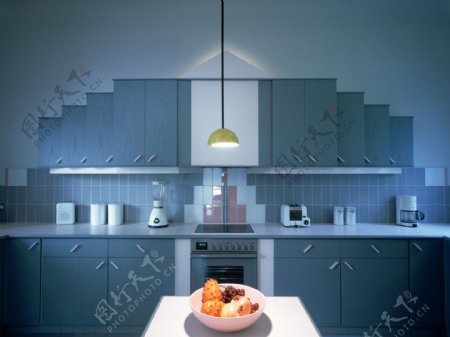 超大背景素材厨房舒适优雅阶梯图片