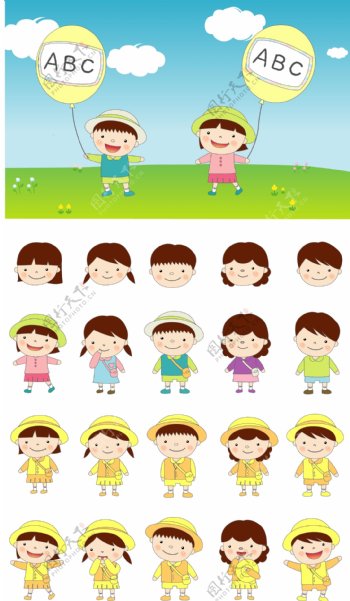 韩国卡通小孩172