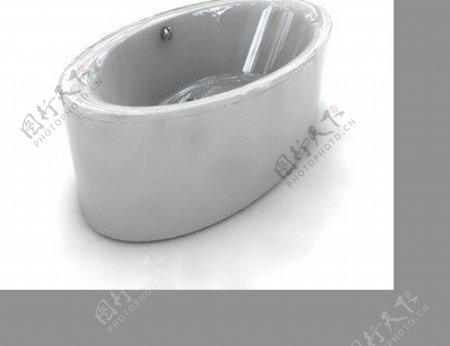 浴缸3d模型卫生间用品装修效果图61