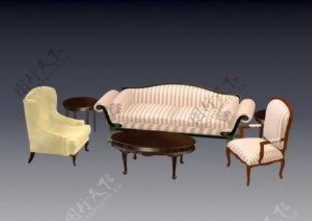 传统沙发家具3Dmax模型素材20080920更新36