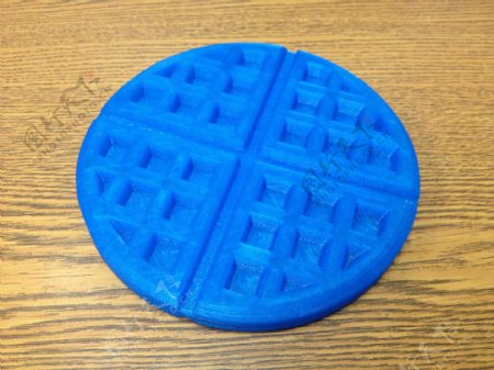 3D打印的华夫饼
