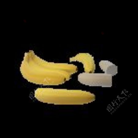 3D香蕉模型