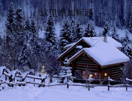 冬季白皙雪景高清图片113