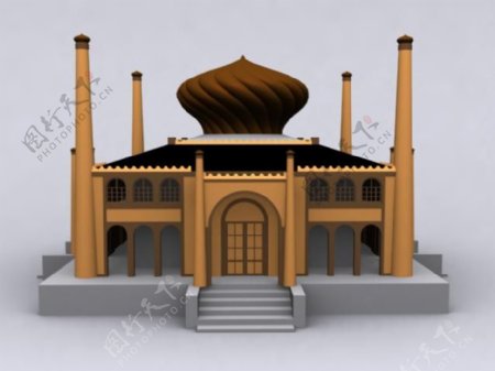 伊斯兰教清真寺模型