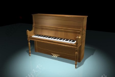 钢琴3DMAX模型