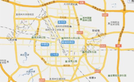 郑州市区地图