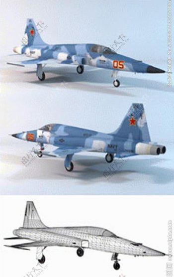 战斗机3d模型图片