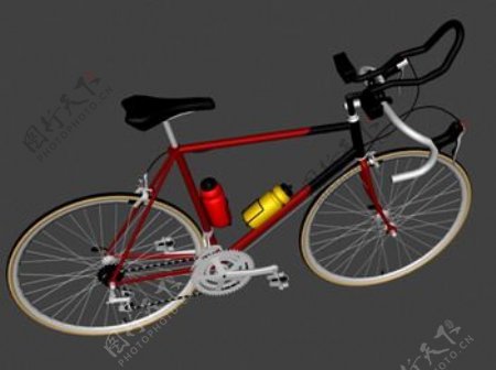 交通运输自行车3d模型交通运输20