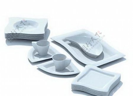 茶杯瓷器器皿碟子咖啡杯生活用品图片