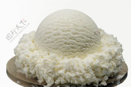 冰淇淋奶球图片