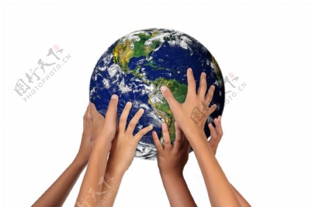 地球和手