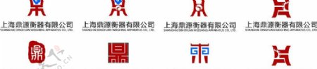鼎水龙鼎源衡器logo图片