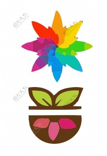 花瓣logo图片