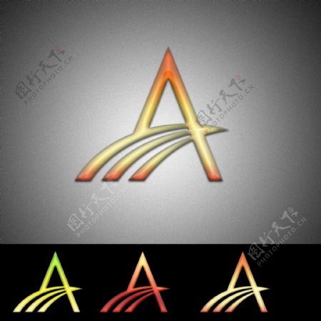 a字形logo设计图片