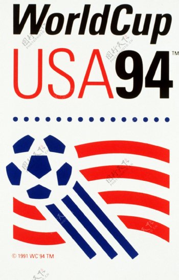 1994年美国世界杯海报图片