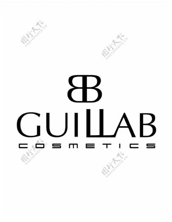 GuillabCosmeticslogo设计欣赏GuillabCosmetics化妆品标志下载标志设计欣赏