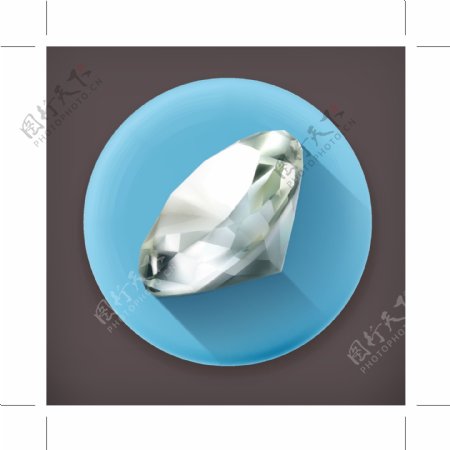 钻石ICON图标标志图片