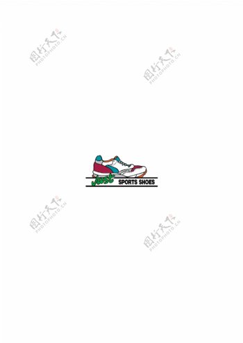 JustSportShoeslogo设计欣赏JustSportShoes运动LOGO下载标志设计欣赏