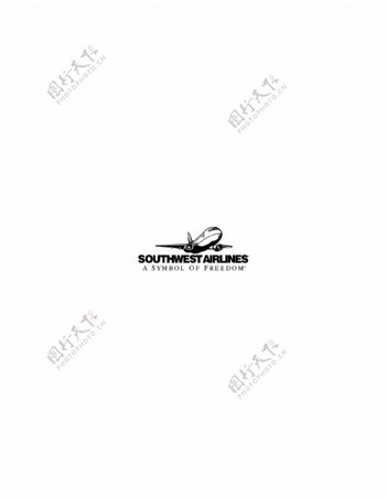 SouthwestAirlines2logo设计欣赏SouthwestAirlines2航空标志下载标志设计欣赏