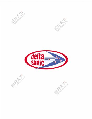 DeltaSoniclogo设计欣赏DeltaSonic矢量汽车标志下载标志设计欣赏