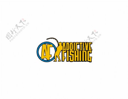 AddictiveFishinglogo设计欣赏AddictiveFishing体育赛事标志下载标志设计欣赏