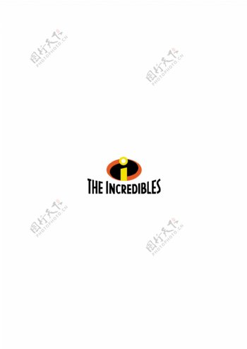 TheIncredibles1logo设计欣赏TheIncredibles1好莱坞电影标志下载标志设计欣赏