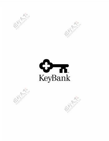 KeyBank1logo设计欣赏KeyBank1信贷机构LOGO下载标志设计欣赏