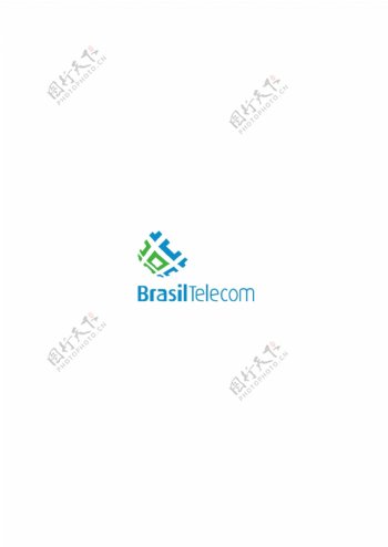 BrasilTelecomlogo设计欣赏BrasilTelecom通讯公司LOGO下载标志设计欣赏