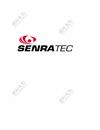 Senrateclogo设计欣赏Senratec网络公司标志下载标志设计欣赏