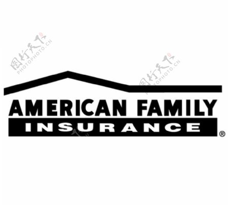 AmericanFamilyInsurancelogo设计欣赏美国家庭保险标志设计欣赏
