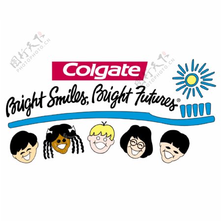 ColgateBrightSmilesBrightFutureslogo设计欣赏ColgateBrightSmilesBrightFutures工厂标志下载标志设计欣赏