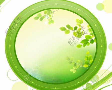 绿色环保图案图片