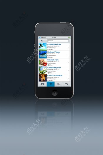 iphone4s界面设计