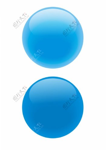 玻璃球透明球素材