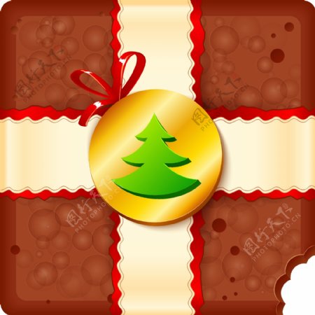 巧克力圣诞树图片