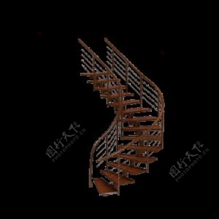3D楼梯模型