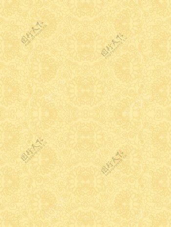 淡黄色花纹底图