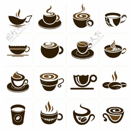 咖啡图标咖啡设计图片